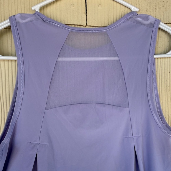 Lululemon Athletica Sculpt Cropped Tank Lace Trim 'Lavender Frost' - Picture 5 of 5